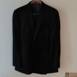 40l 32/32 pant mens black suit alfani